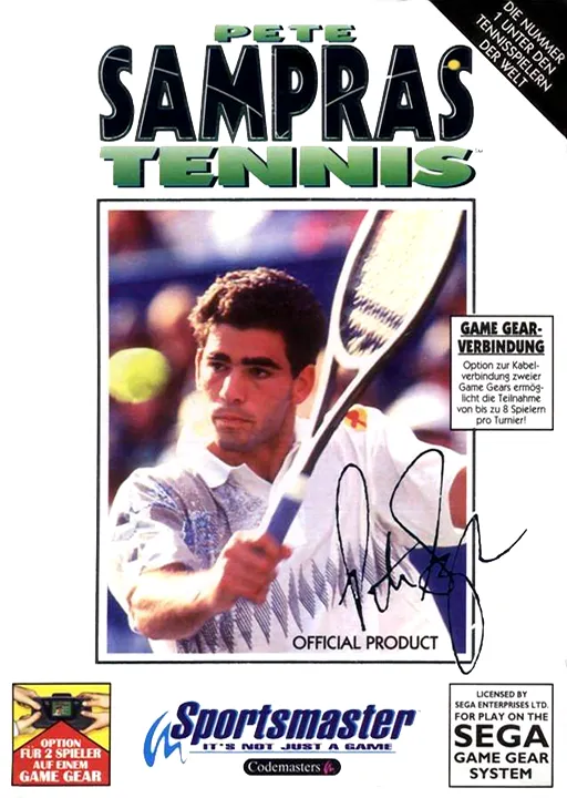 Обложка игры Pete Sampras Tennis